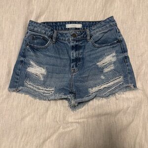 Denim Blue Jean Shorts
